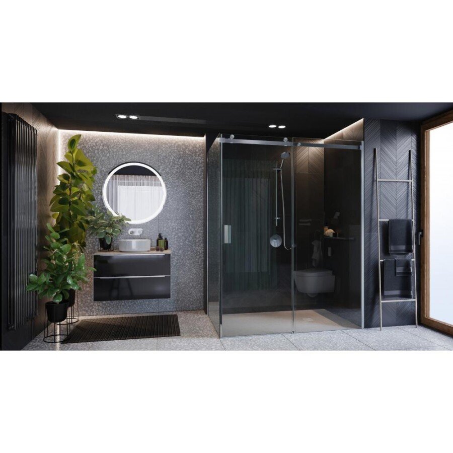 Душевое ограждение Roca Area боковая панель 80х200 хром 7.MP06.0.801.2M