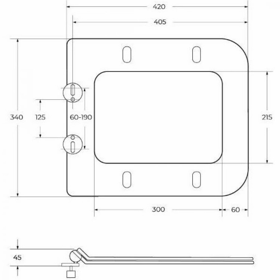 Унитаз подвесной BelBagno DUE 2.0 BB7107CHR/SC