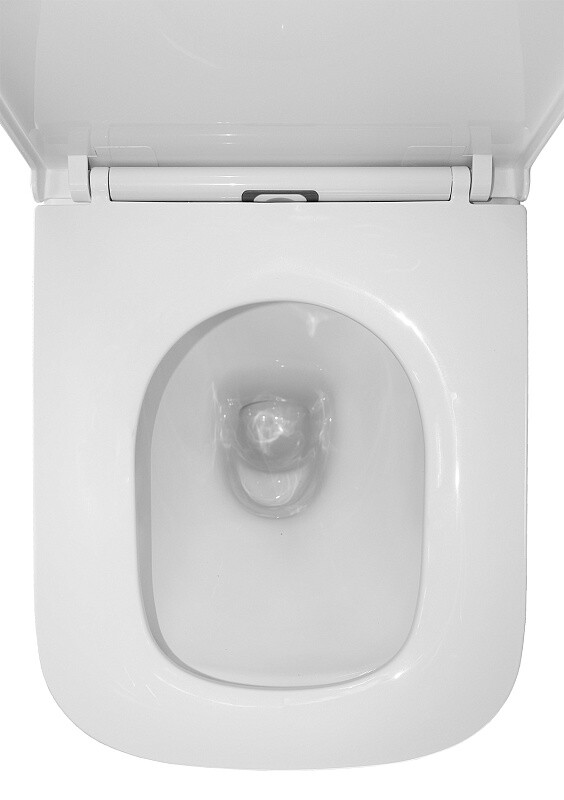 Azario Quadro унитаз-компакт напольный с сиденьем дюропласт AZ-2175-1