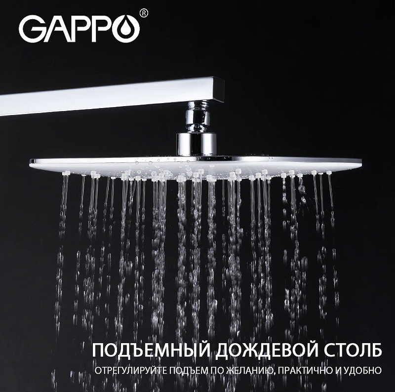 Душевая система Gappo Futura G2417-8