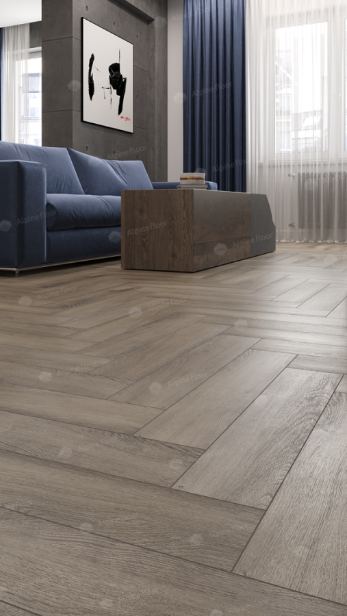 Alpine Floor Parquet Premium ABA SPC ламинат Северная История ECO 19-15AB 600х125х8 mm