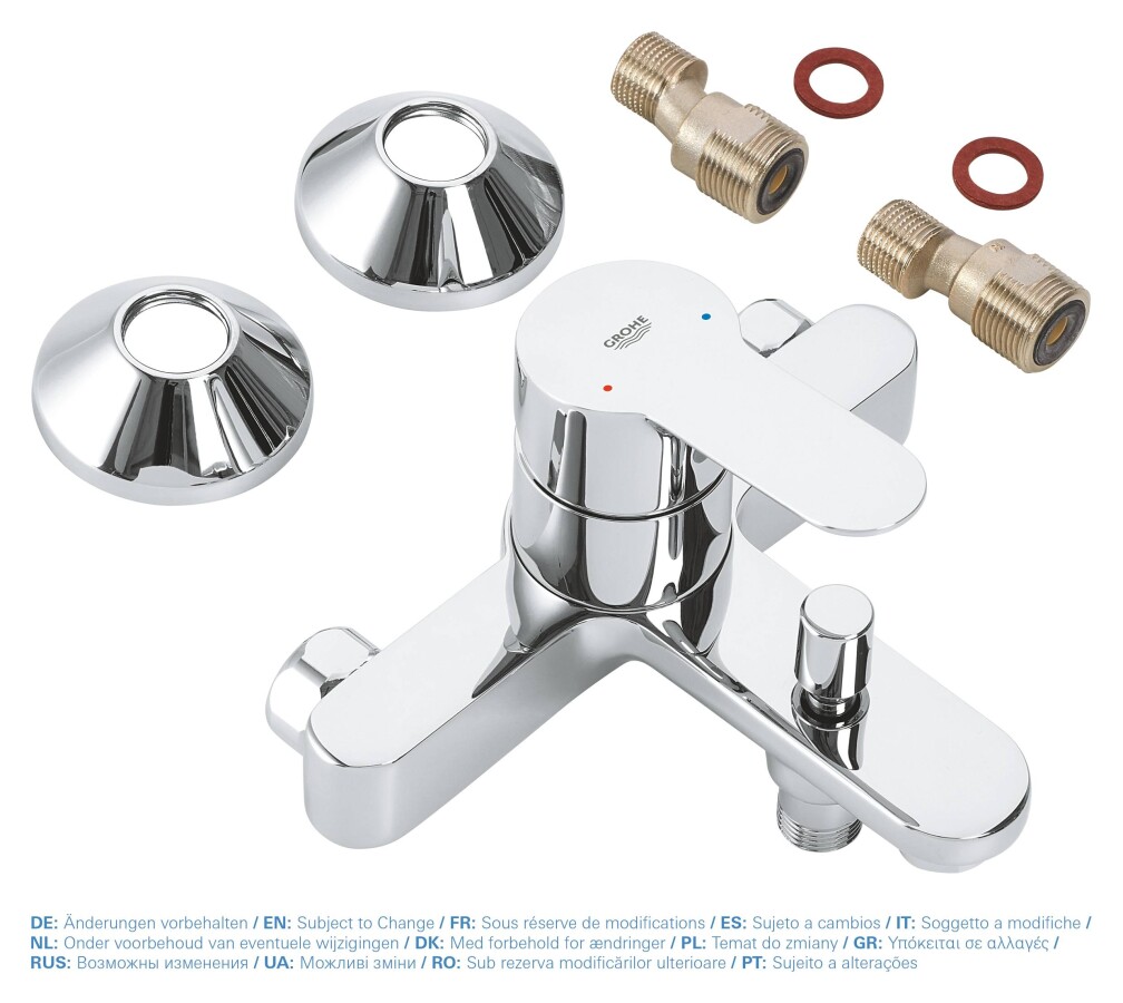 Grohe BauEdge 23334000 смеситель для ванны хром