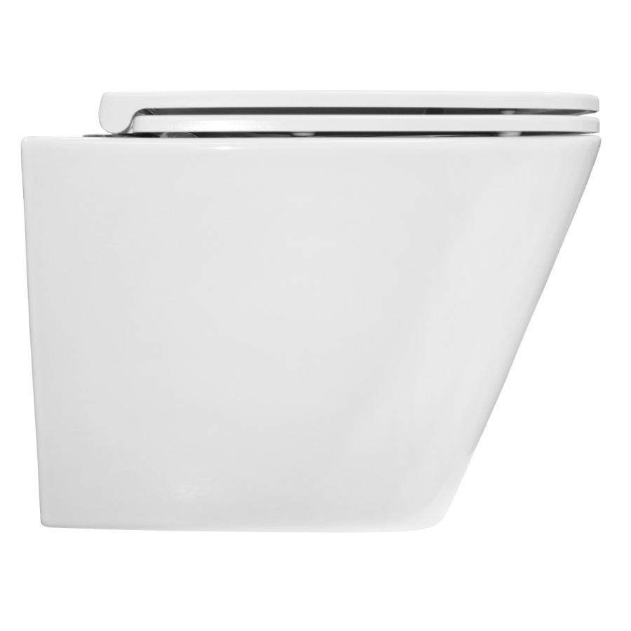 Инсталляция Loranto Prestige с подвесным унитазом Teramo и кнопкой белый глянец 4551+AZ-0052-U Q3+7520