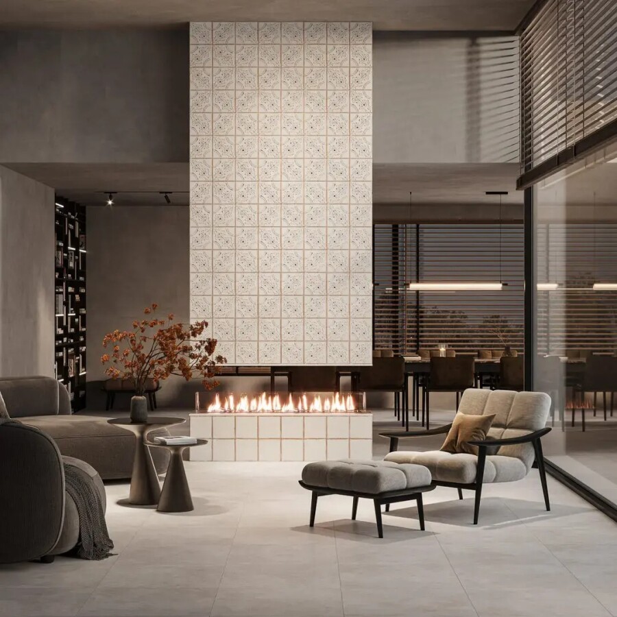 Керамическая плитка Декор Kerama Marazzi Прованс Валлорис 2 бежевый светлый матовый 20x20x0,69 KMD3STA097BN