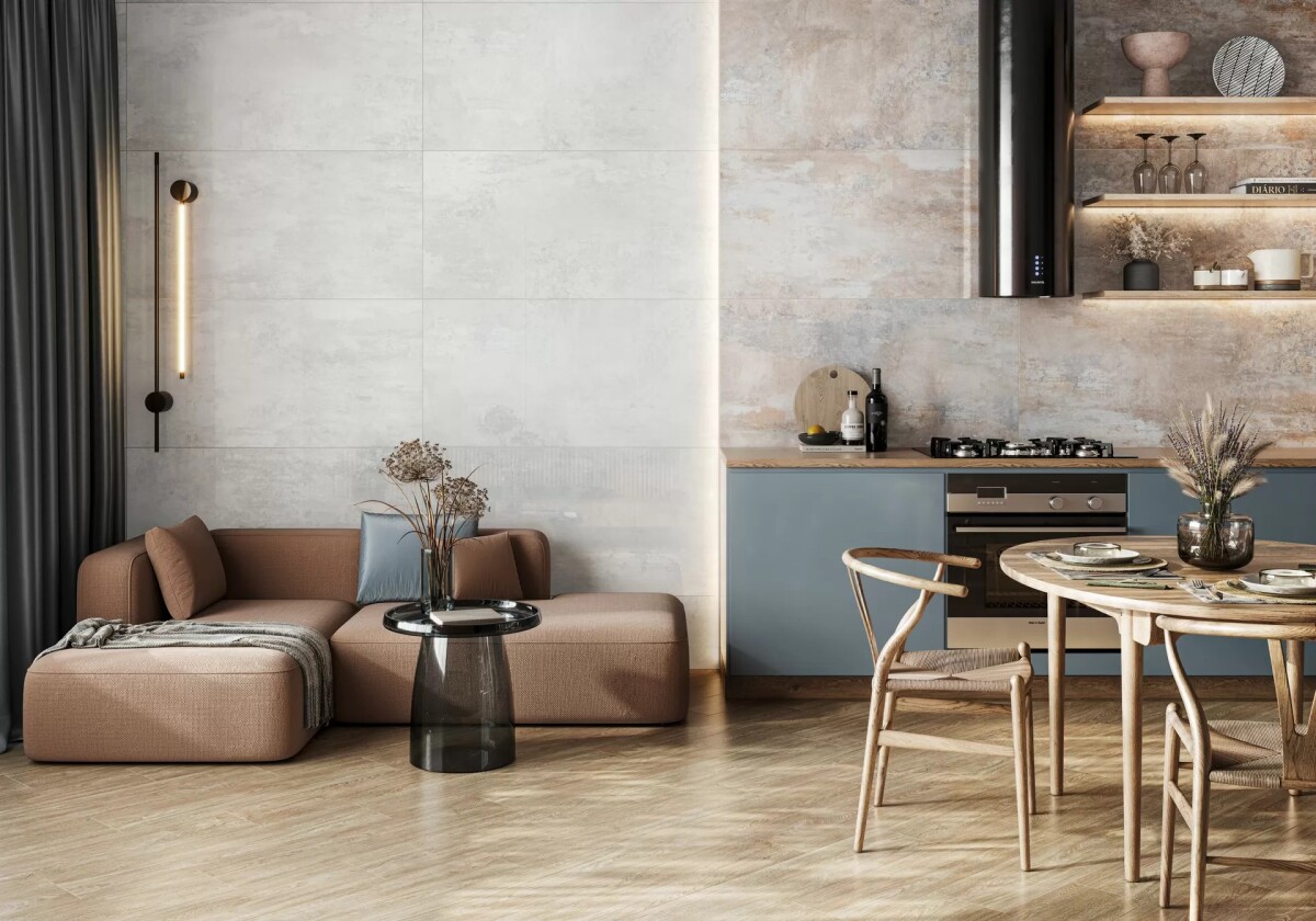 Керамогранит 60120IRN25HG LCM Iron Graphite Суперполированный 600 x 1200 x 8 мм.