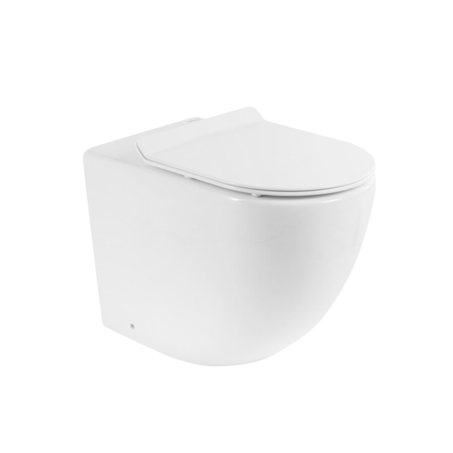 Унитаз приставной напольный BelBagno Sfera-r BB2141CBR/SC