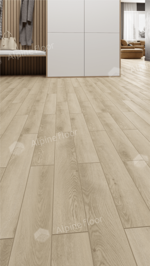 Ламинат Alpine Floor Herringbone 8 Pro (NEW), LF102-08A Дуб Орлеан 606 х 101 х 8 mm
