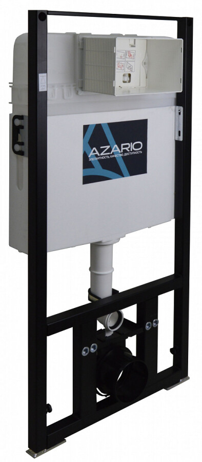 Azario инсталляция для подвесного унитаза с кнопкой AZ-8010-1000+AZ-8200-0013