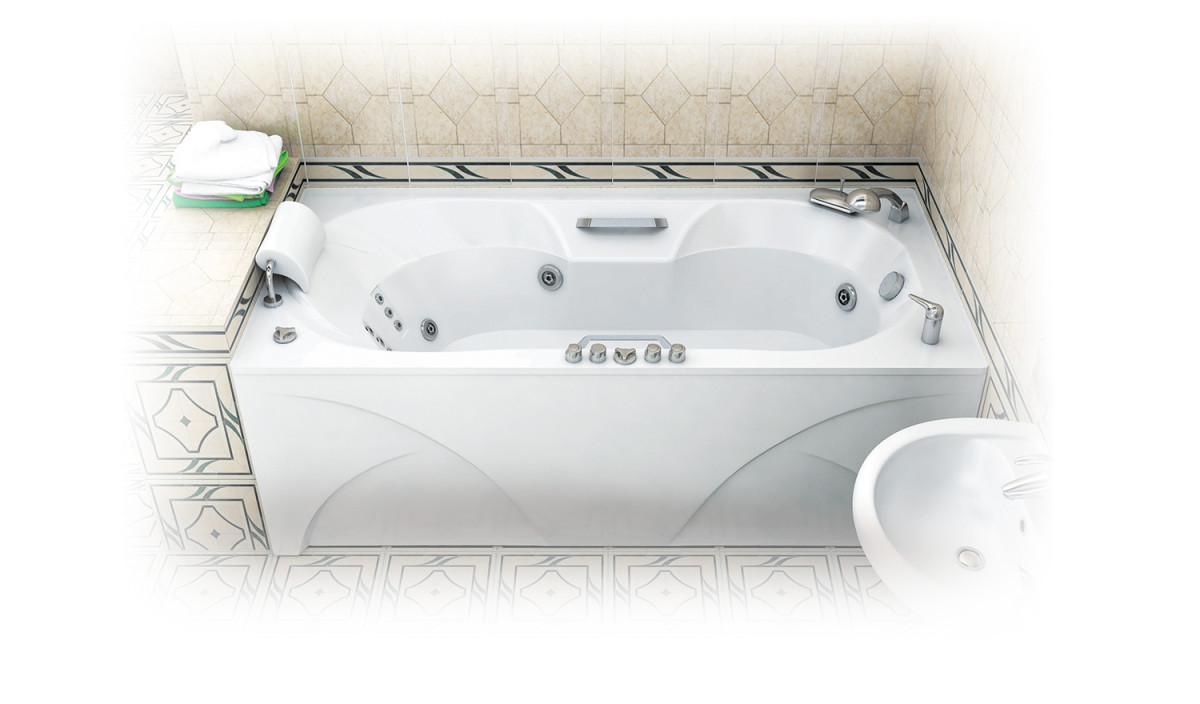 Triton Лагуна 180х88 см ванна акриловая гидроаэромассажная с фронтальной панелью сифоном и каркасом