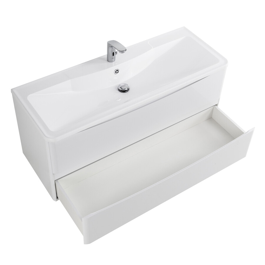 BelBagno ACQUA-1200-2C-SO-BL 120 см Bianco Lucido Тумба подвесная под раковину