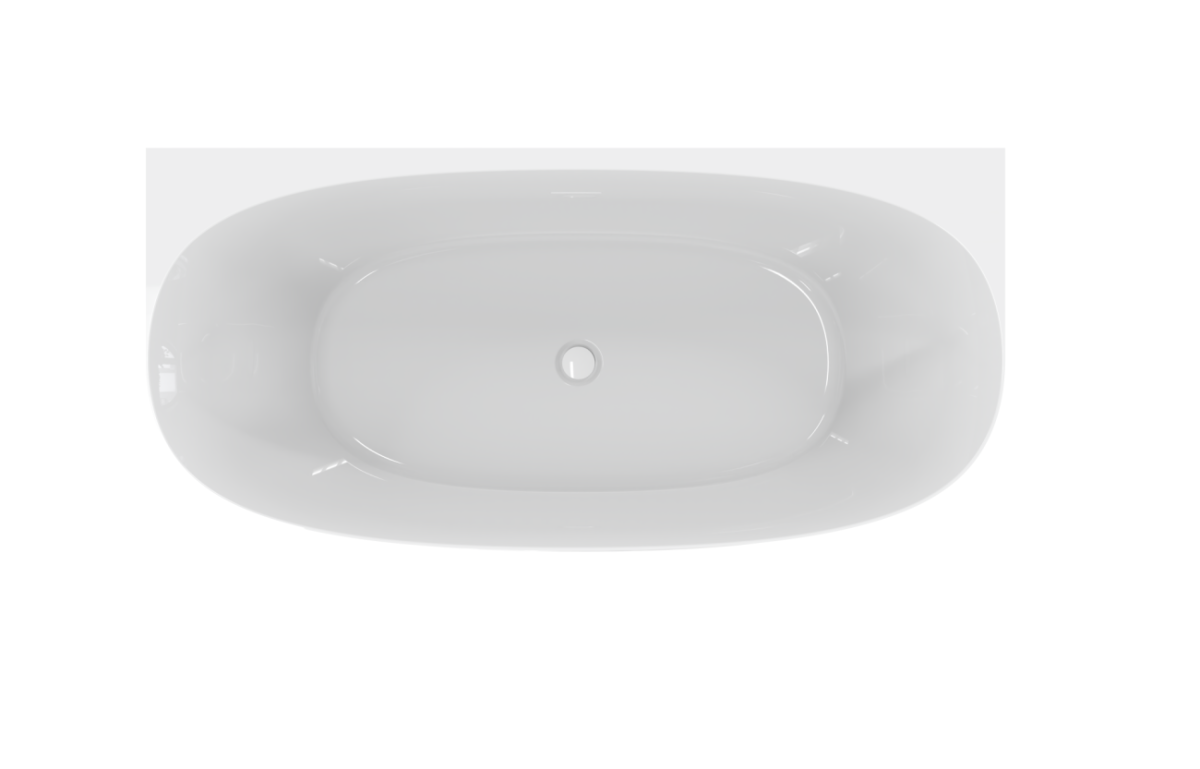 Ванна акриловая 170х82 Cezares CZR-LUX-WALL-170-80-58