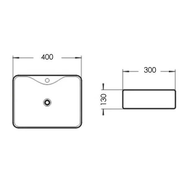 Раковина детская 40 см Comforty 7291W Белый