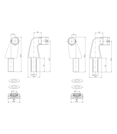 Lemark комплект переходников LM8556BR