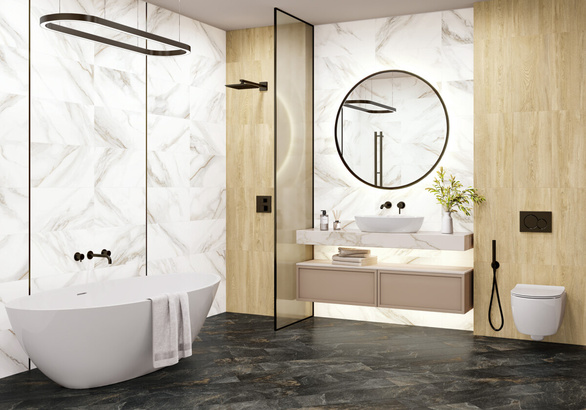 Delacora Walnut Light Керамогранит 300 x 600 x 9.5 D30015M
