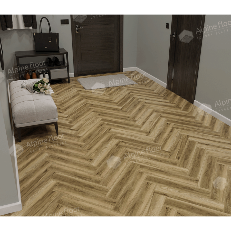 Alpine Floor Nut SPC ламинат Орех Акорн ECO 22-6AB 600 х 125 х 4.0 mm