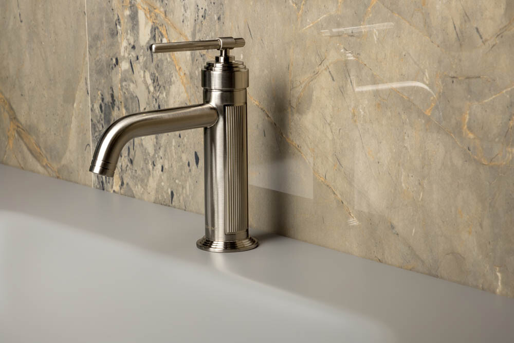 Смеситель для умывальника Boheme Eterna Nickel Brush 171-NB