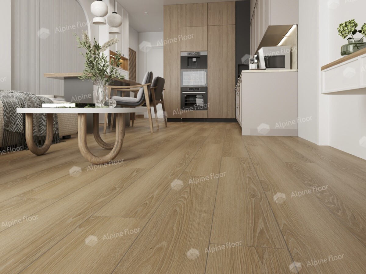 Alpine Floor Easy Line Кварцвиниловая плитка LVT Дуб Сантана ECO 3-38 PB 1219.2 х 184.15 х 3 mm