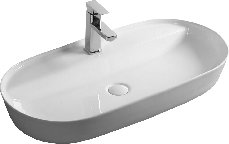 BelBagno BB1347 раковина накладная 82 см белая