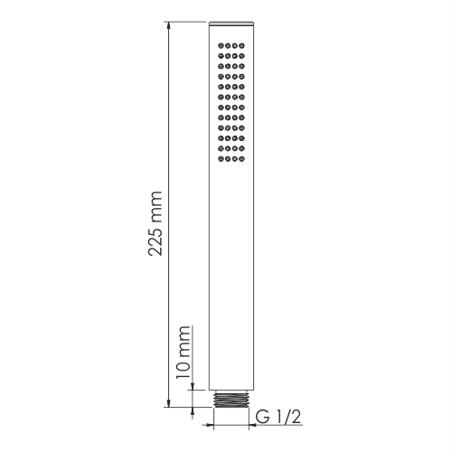 WasserKraft Asphe 7700 лейка для душа A291