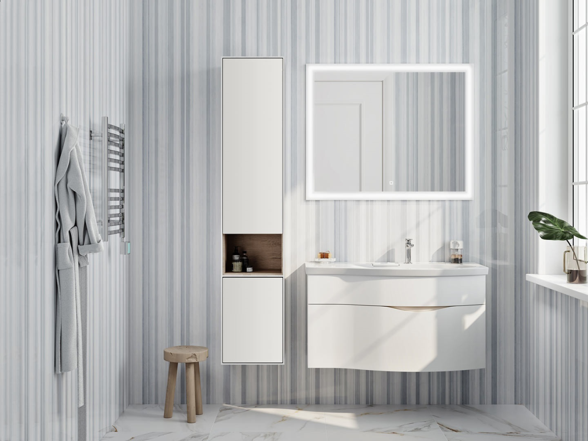 Kerama Marazzi Plaza Modern пенал 170 PLB.M.170WHT