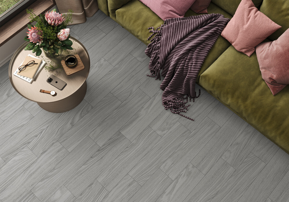 New Trend Мербау темно-серый / Merbau Graphite Керамогранит 151 x 602 x 6.5 GP1560ERB25