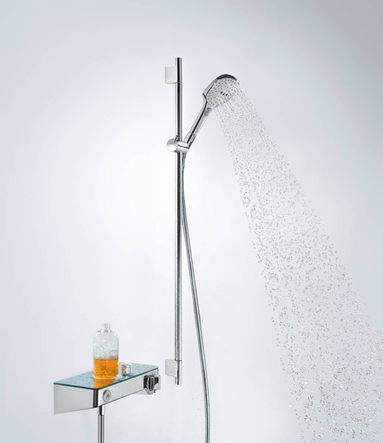 Hansgrohe Shower TabletSelect 300, BM, ½‘ Термостат для душа хром-белый матовый 13171400