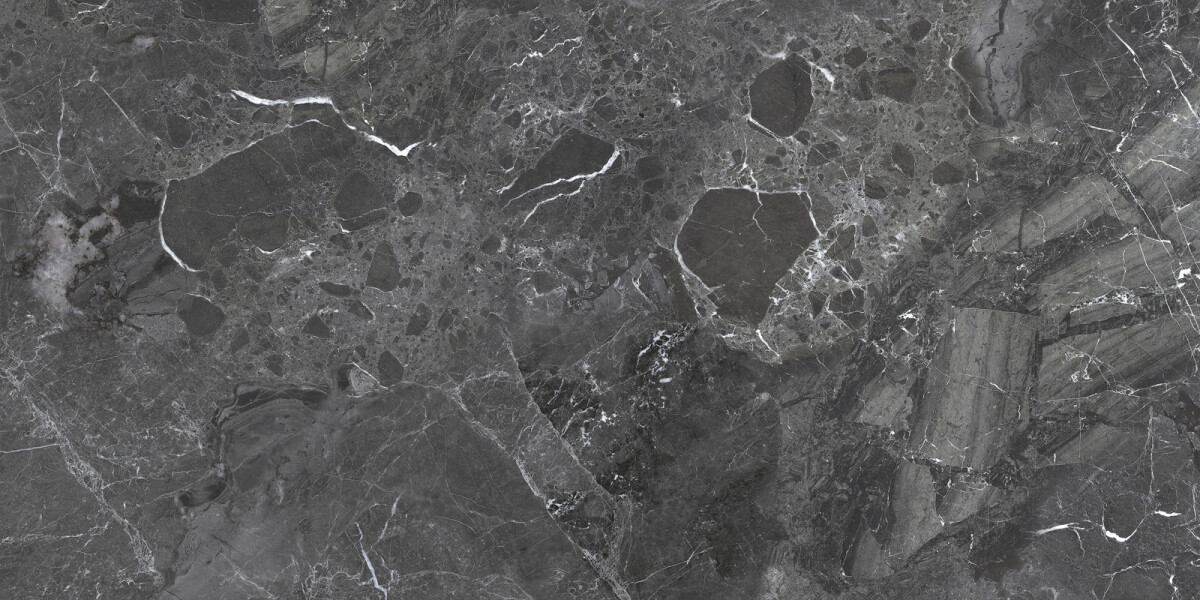 Delacora Greiny Dark Керамогранит 600 x 1200 x 9.5 60120GRY99M