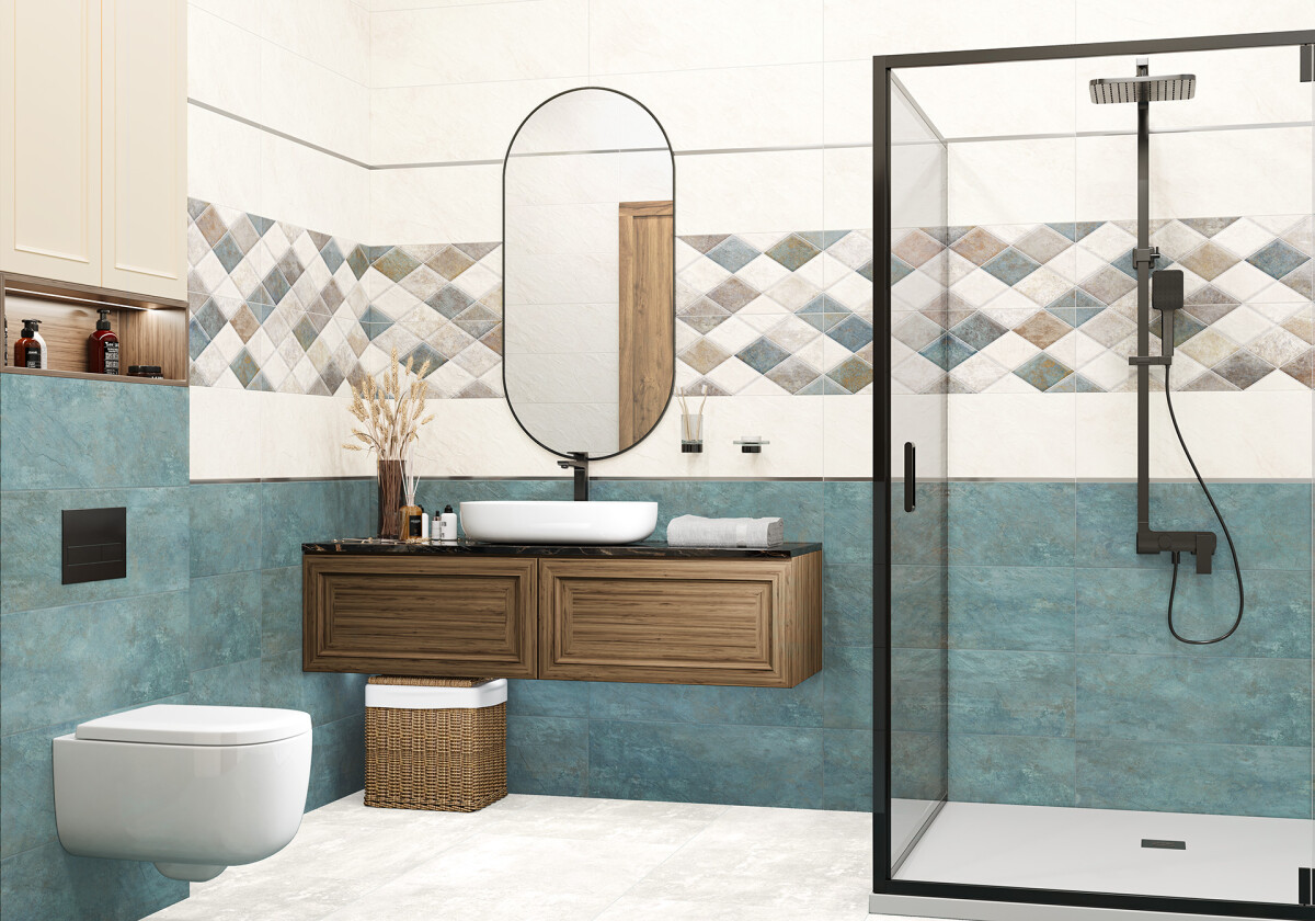 Delacora Bryston Crema Sugar Керамическая плитка настенная 246 x 740 x 9.5 WT15BRY01R