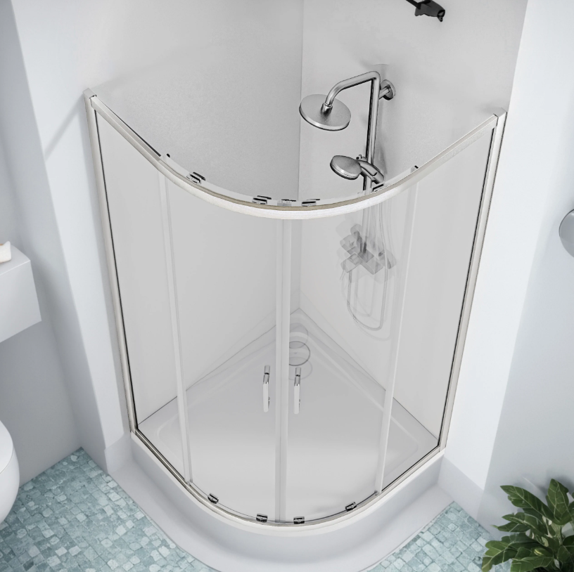 BAS Cube R-100-C-CH душевое ограждение 1000х1000х1900 Хром КУ00003