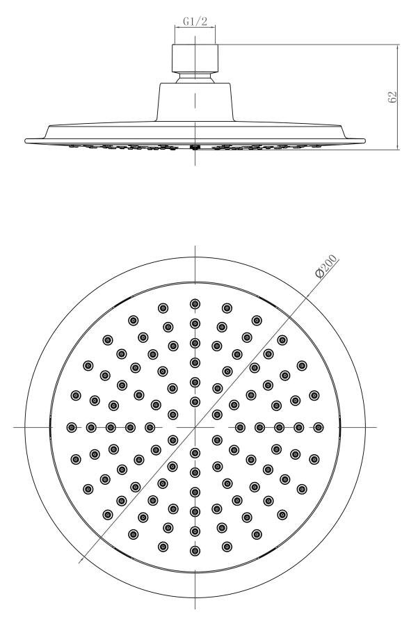 Lemark душевая лейка LM8033C