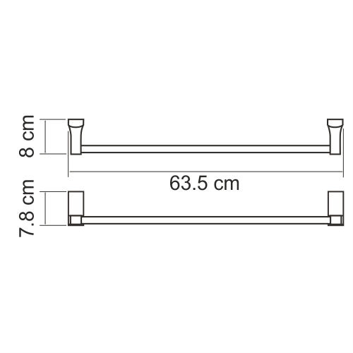 WasserKraft Abens держатель для полотенец K-3230