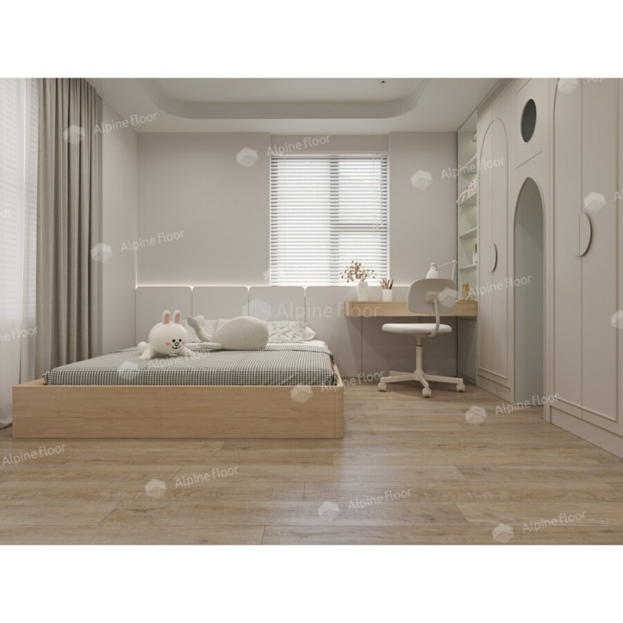 Alpine Floor Easy Line Кварцвиниловая плитка LVT Дуб Амбер ECO 3-39 PB 1219.2 х 184.15 х 3 mm