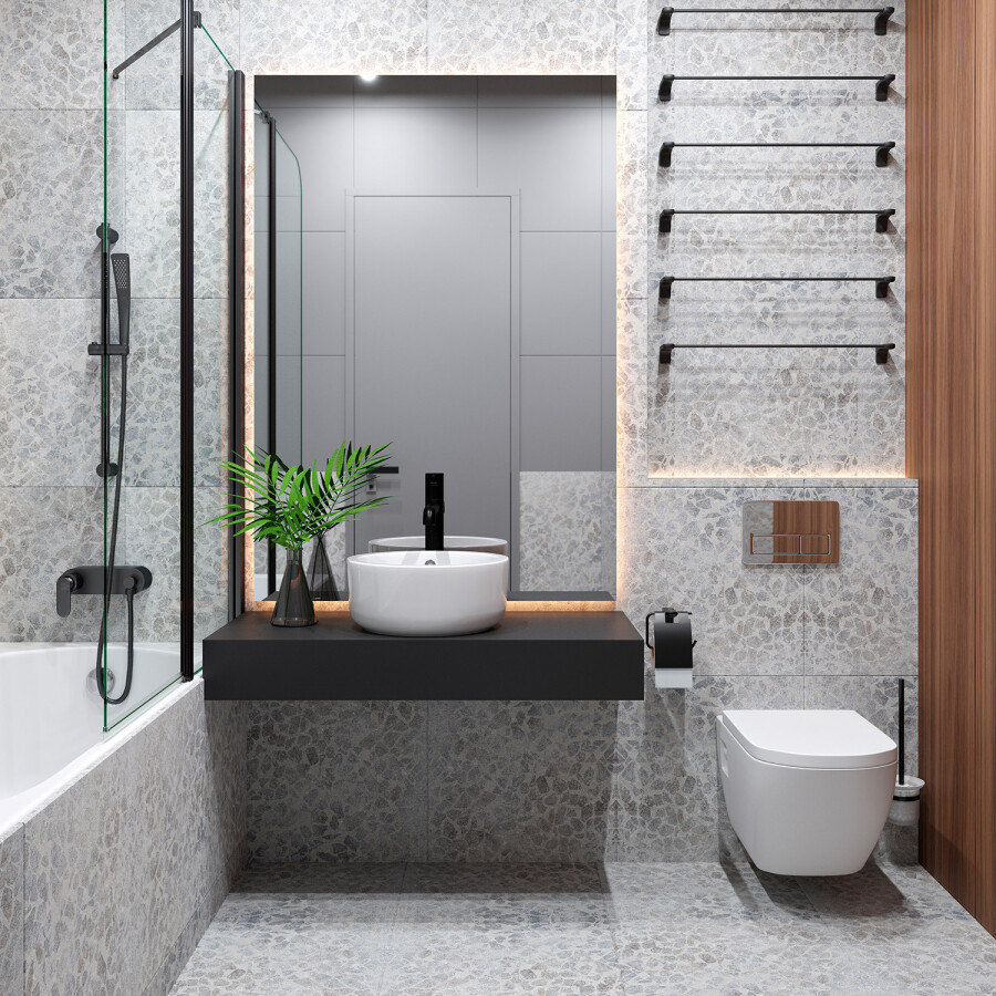 Керамогранит Eurotile Trinite GP Silver 50х50