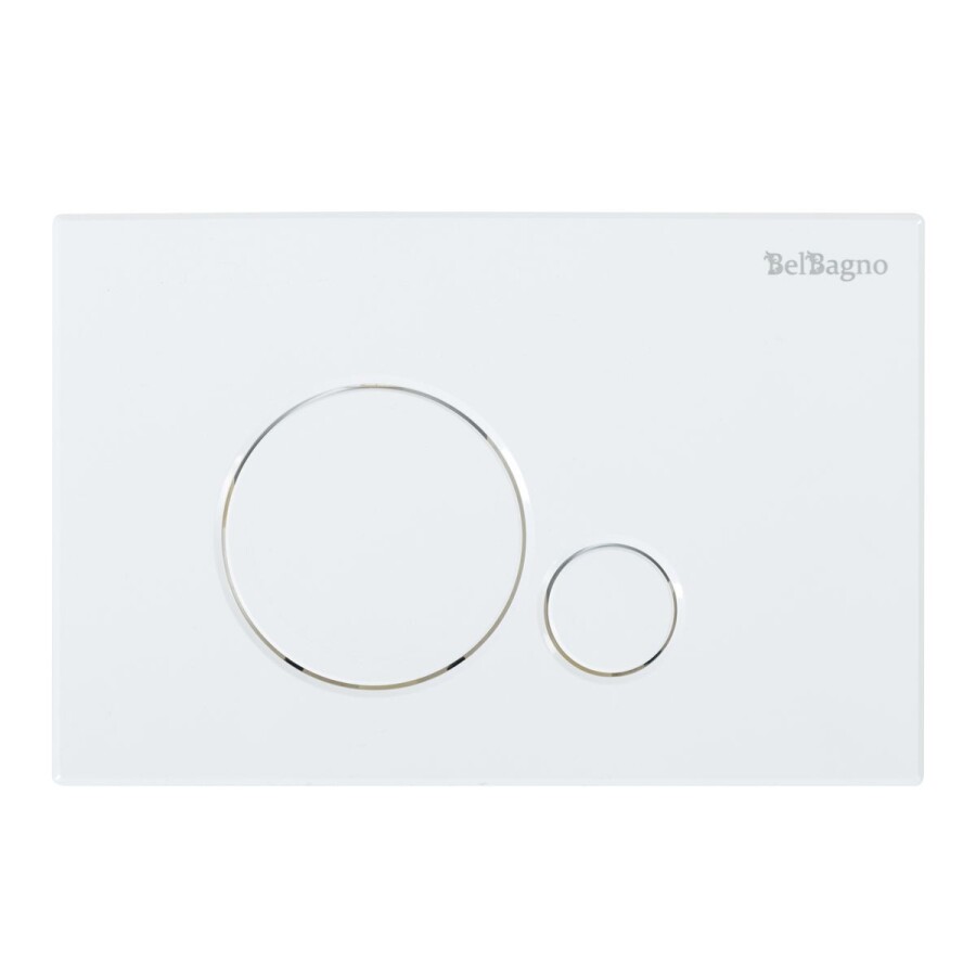 BB001-120/BB014-SR-BIANCO Система инсталляции для подвесных унитазов BelBagno BB001-120 с кнопкой смыва BB014-SR-BIANCO