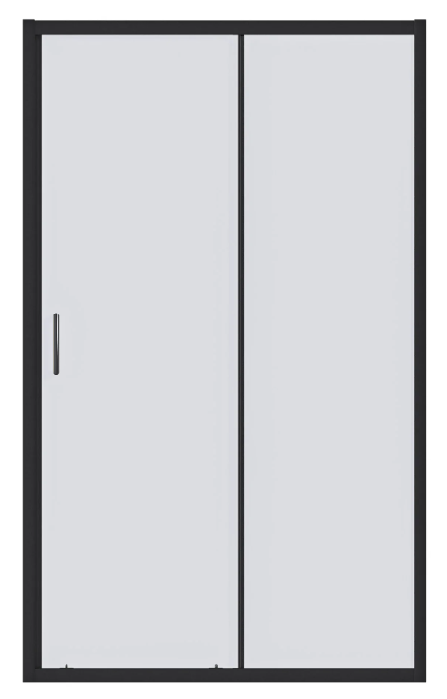 BAS Cube WTW-150-C-B душевая дверь в нишу 1500х1900 Черный КУ00030