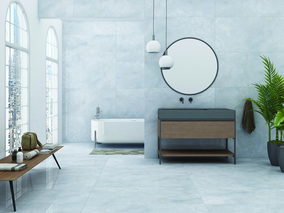 Керамогранит Azario Celeb Onyx Blue 60x120 Glossy P4110821136