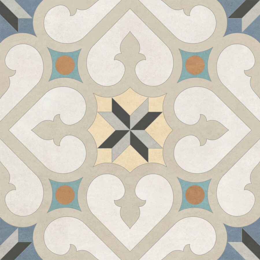 Керамогранит Artkera Group Design Art GP2020DGA11 Damask Матовый 200 x 200 x 8 мм.