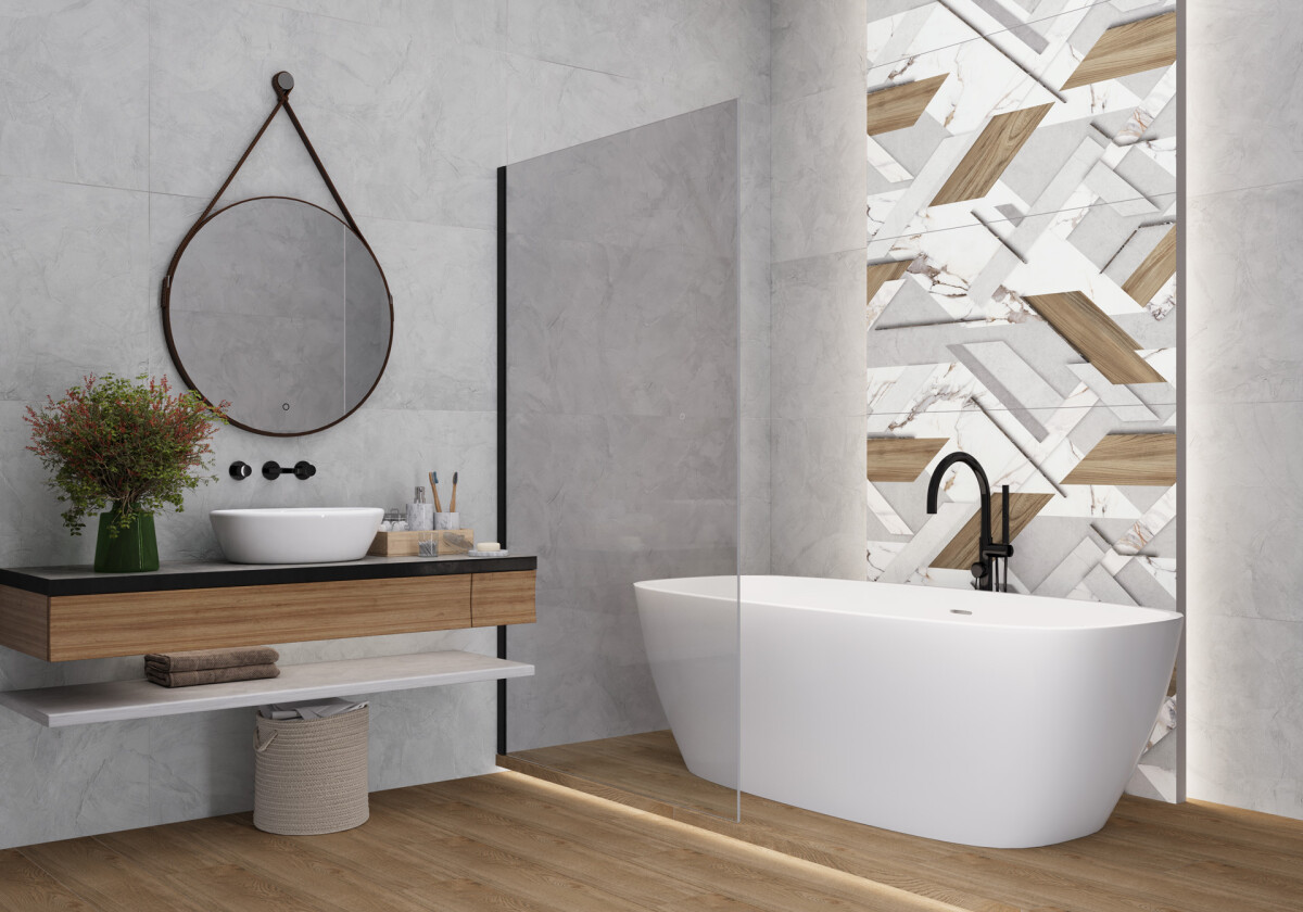 Delacora Loftstyle Матовый карвинг Керамогранит 600 x 1200 x 9.5 D120243M
