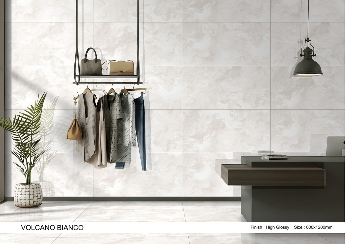 Керамогранит Azario Volcano Bianco 60x120 High Glossy P4110821141