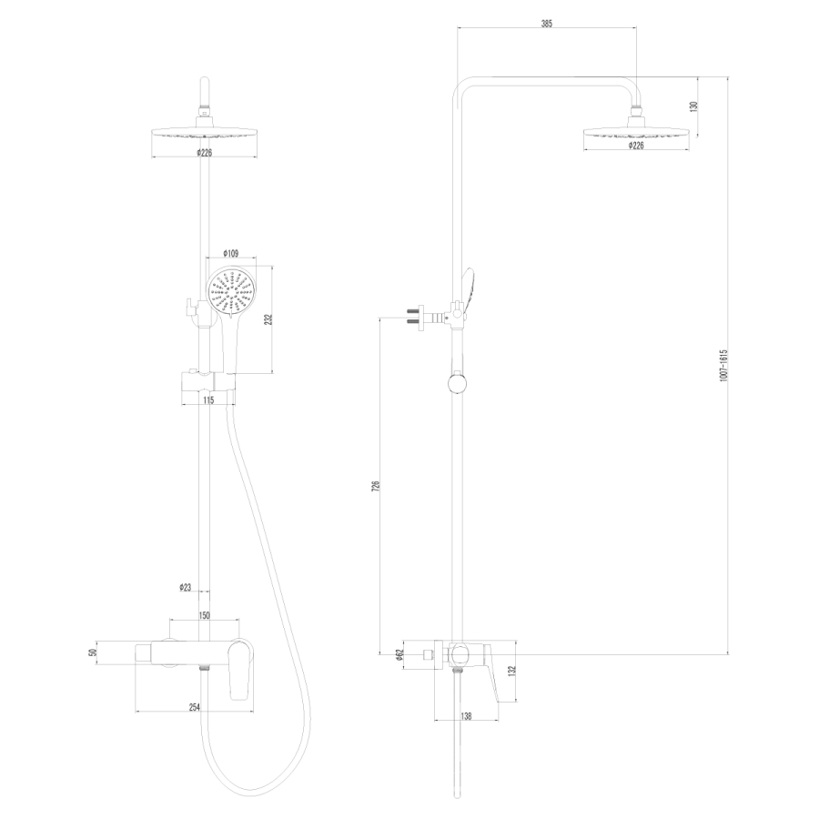 Lemark Bronx смеситель для душа LM3760GM