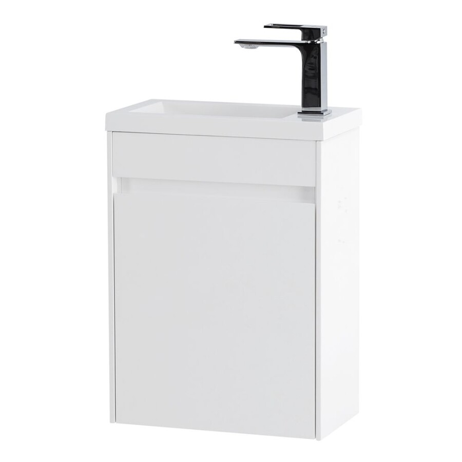 BelBagno PIETRA MINI-400-1A-SO-BL-L тумба с раковиной BB-400-PM-LVB подвесная