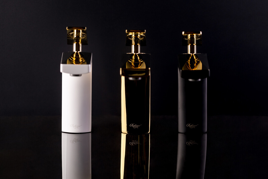 Смеситель для умывальника Boheme Venturo Золото 381