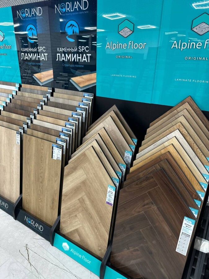 Ламинат Alpine Floor Aura LF100-2 Дуб Салерно 1218 х 198 х 8 mm