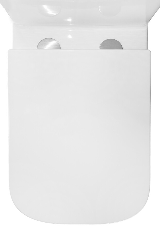 Унитаз-компакт Azario VARO 365х615х805 напольный, безободковый,с быстросъемным сиденьем Микролифт, дюропласт AZ-2171-1