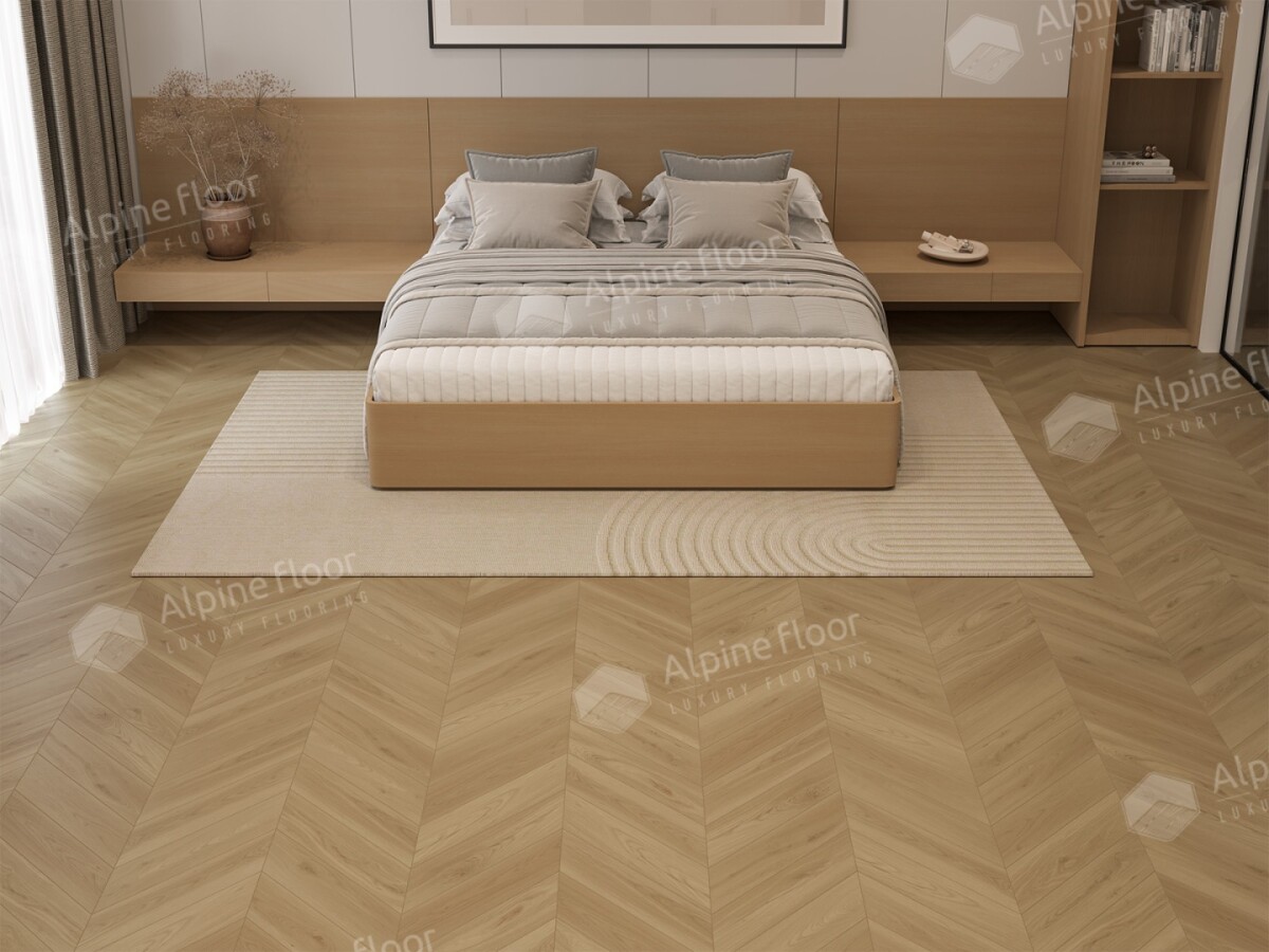 Ламинат Alpine Floor Chevron Art LF109-02, 550*112*12mm