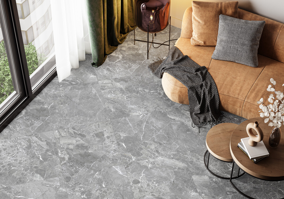 Delacora Greiny Graphite Керамогранит 600 x 600 x 9.5 6060GRY25M