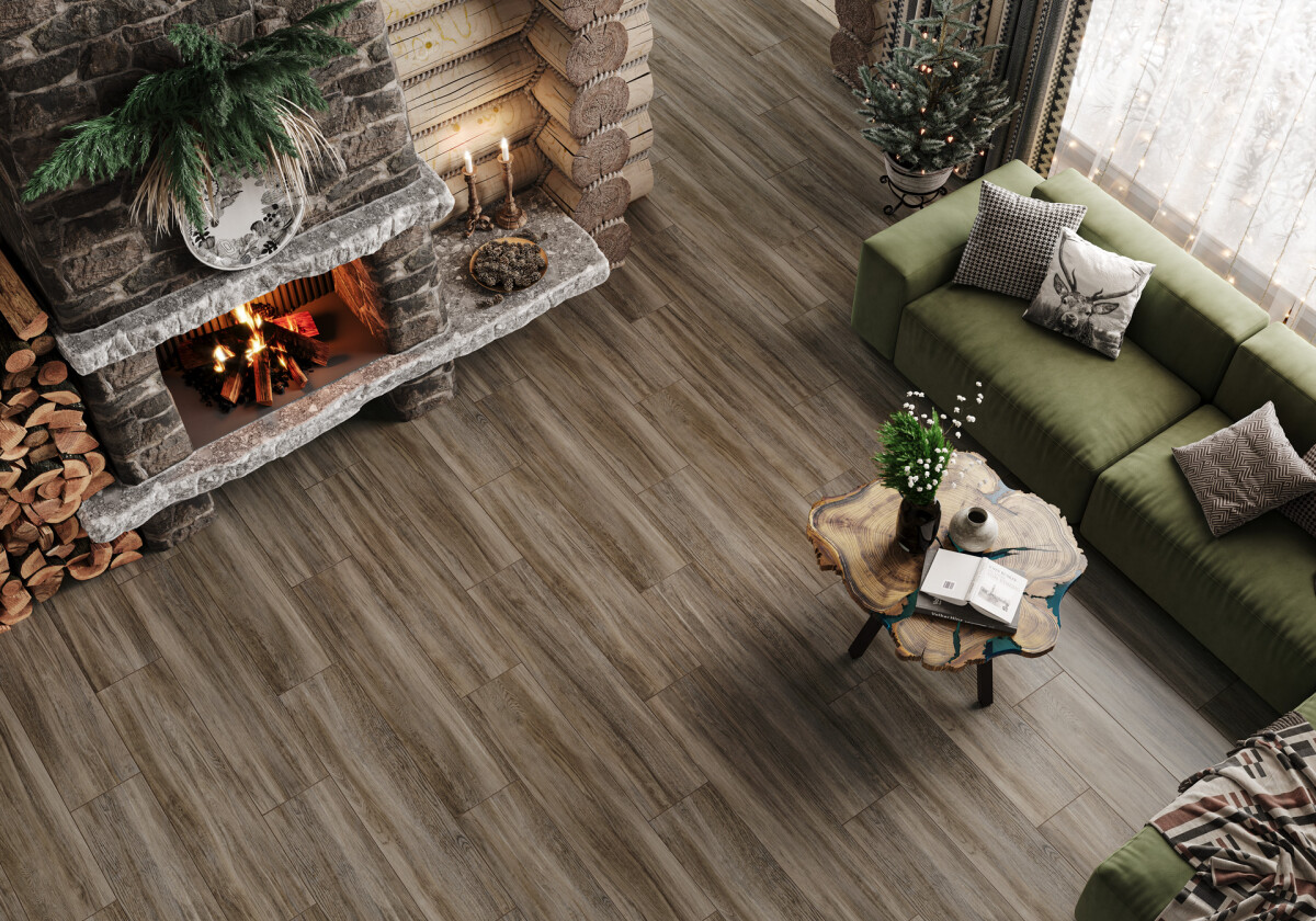 Delacora Exotic Wood Marron Sugar Керамогранит 200 x 900 x 7 GP2090EXC21R