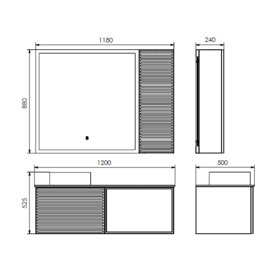 Шкаф подвесной Comforty Геленджик-30 белый матовый 00-00017848CF