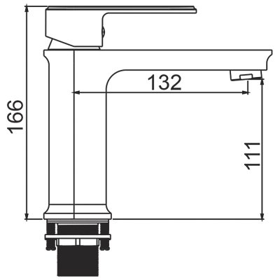 Gerhans K22 смеситель для раковины K11022