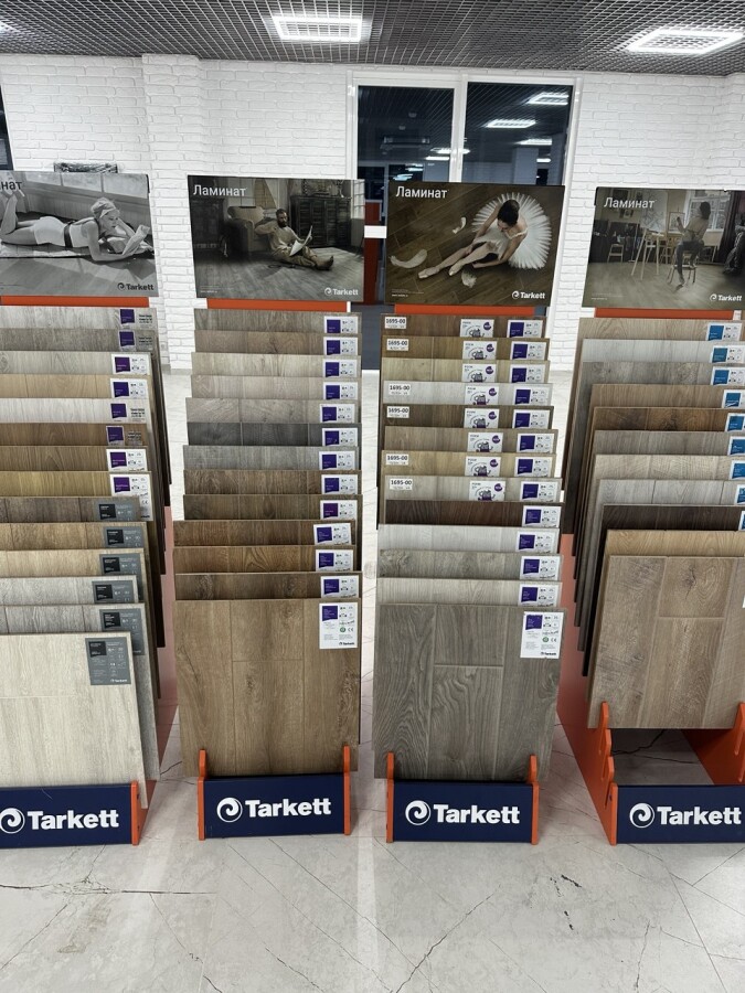 Модульное покрытие LVT Tarkett Glamrock Cooper микрофаска планка 914,4х152,4мм